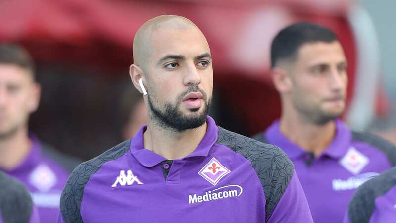 Sofyan Amrabat is training alone at Fiorentina (Image: Getty Images)