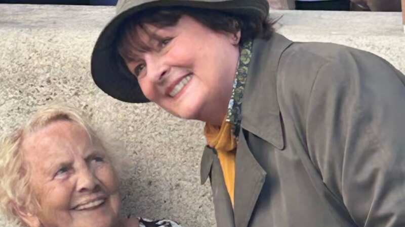 Vera star Brenda Blethyn helped an 81-year-old super fan who collapsed whilst watching the cast and crew film the new series of the ITV drama