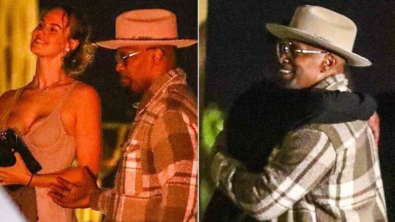 Jamie Foxx and his girlfriend spent time together in Malibu (Image: Backgrid)