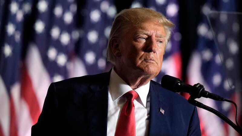 The former president, who faces 13 felonious charges in connection to his alleged efforts to overturn the 2020 election, payed a $200,000 bond Thursday for his release (Image: AP)