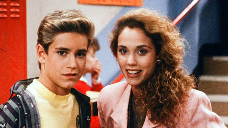 Saved by the Bell Jessie and Zack stars look unrecognisable as they reunite in new snaps (Image: NBCU Photo Bank/NBCUniversal via Getty Images)