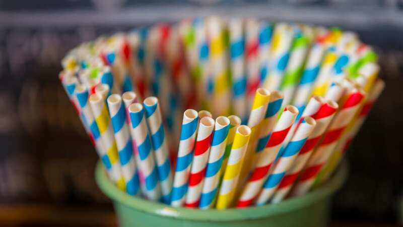 Researchers said the toxic PFAS forever chemicals may be used to waterproof the paper straws (Image: Getty Images)