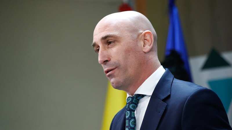 Luis Rubiales has refused to leave his position as Spanish FA president (Image: Oscar J. Barroso/Europa Press via Getty Images)