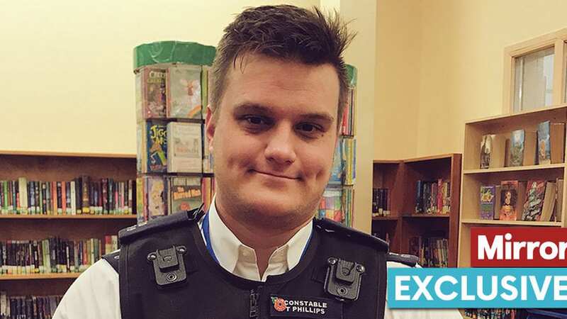 PC Tom Phillips was suspended by the Met Police