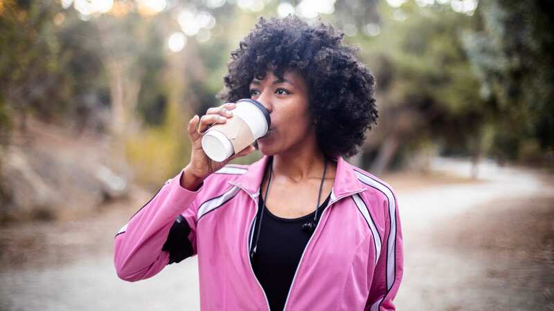 Drinking coffee before the gym could increase the amount of fat you burn (Image: Getty Images)