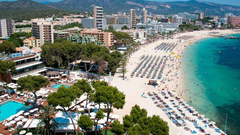 Magaluf and its beaches are popular with British tourists (Image: Getty Images)