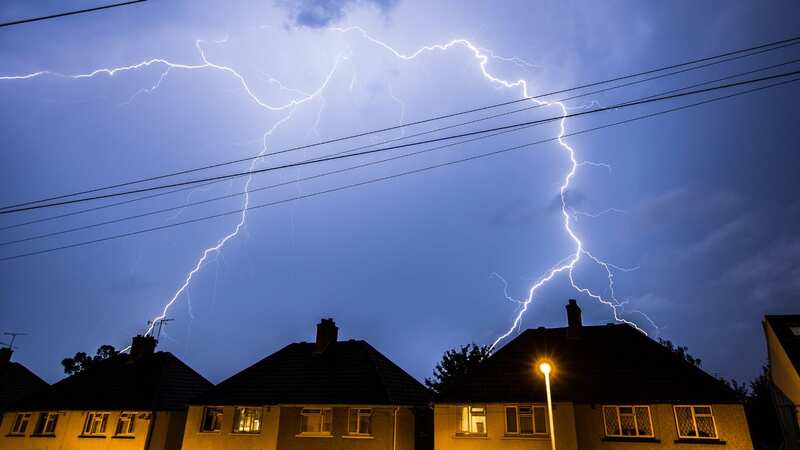 Experts have warned of a chance of lightning strikes (Image: Getty Images/iStockphoto)