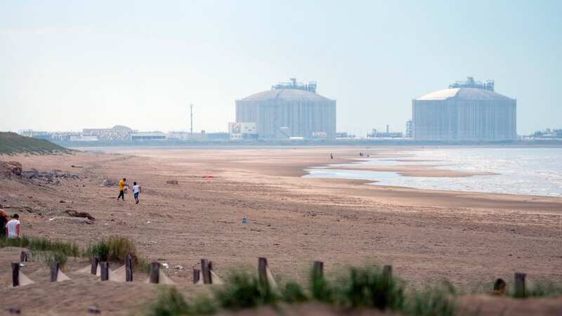 Beach where boats set off for the UK (Image: Philip Coburn /Daily Mirror)