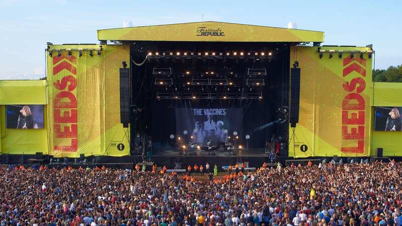 Leeds Festival chaos as performer 