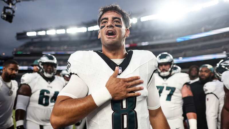 Marcus Mariota is expected to be the back-up quarterback to Jalen Hurts for the Philadelphia Eagles (Image: Michael Owens/Getty Images)