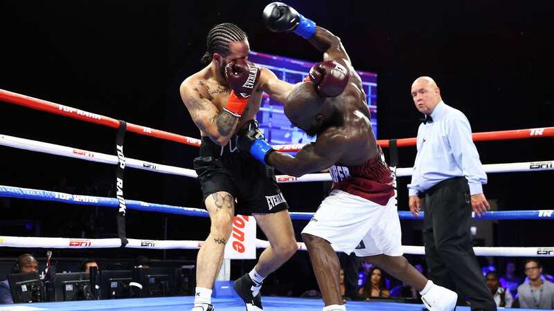 Nico Ali Walsh suffered his first defeat last night (Image: Mikey Williams/Top Rank Inc via Getty Images)