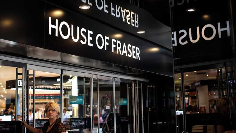 Another House of Fraser department store will be closing today (Image: Getty Images)