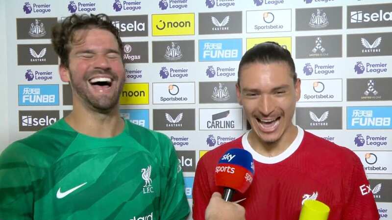 Alisson shows Liverpool squad