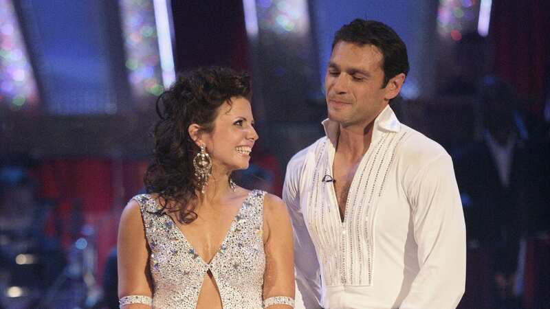 Karen Hardy and Mark Ramprakash pictured on Strictly (Image: BBC)