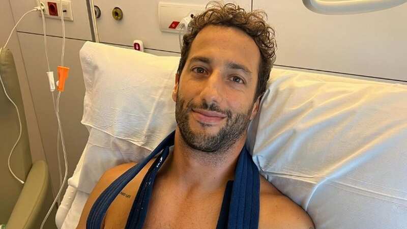 Daniel Ricciardo underwent surgery on his broken hand (Image: danielricciardo/instagram)