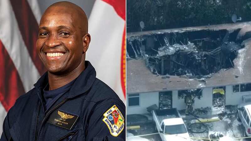 Man killed when burning helicopter crashed into flats is 
