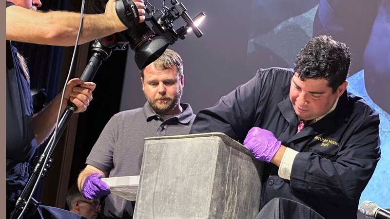 Inside a nearly 200-year-old time capsule opened at West Point