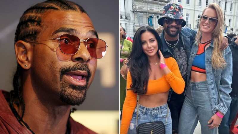 David Haye goes public with new throuple after Una Healy shared 