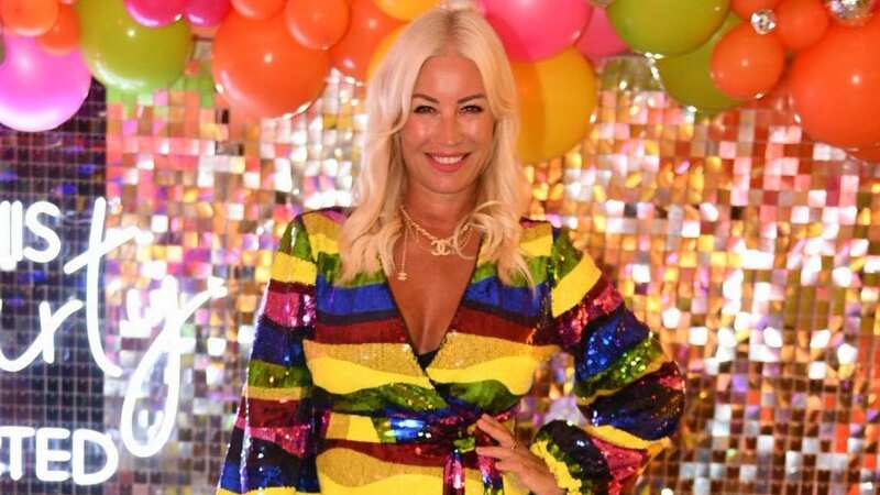Denise Van Outen supported by celeb pals as she lets hair down after ex Eddie