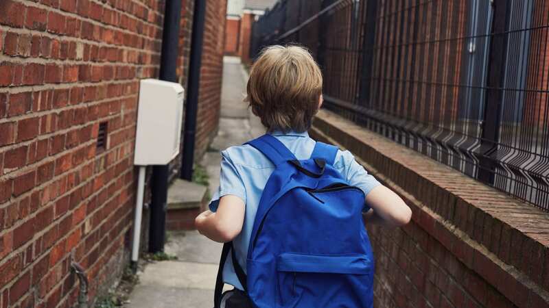 In the UK kids are encouraged to walk to school (stock image) (Image: Getty Images)