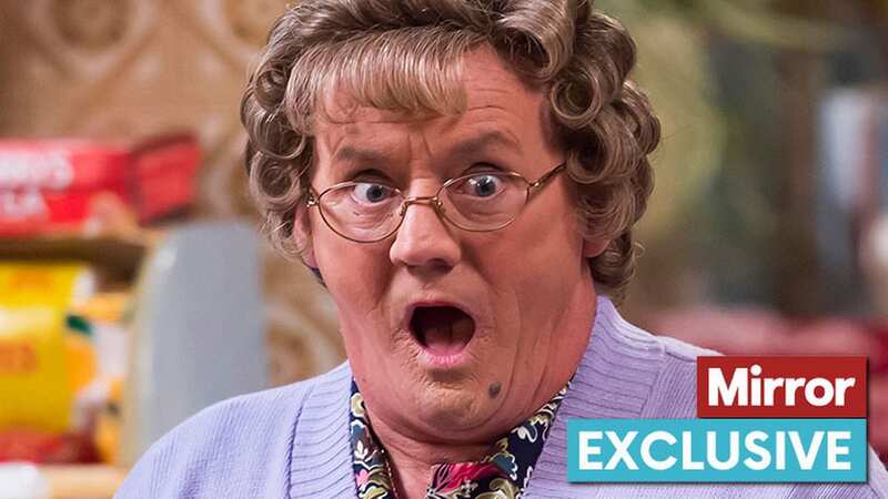 Brendan as Mrs Brown (Image: BBC/BBC Studios/Alan Peebles)
