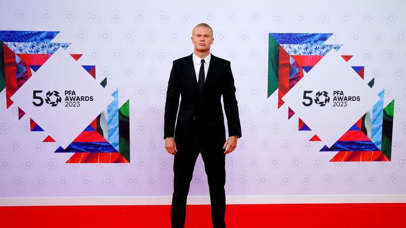 Erling Haaland has won the coveted PFA Player of the Year award (Image: Peter Byrne/PA Wire)