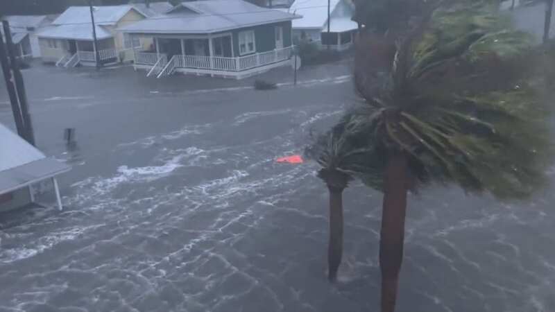 Massive Hurricane Idalia has smashed into the US bringing 
