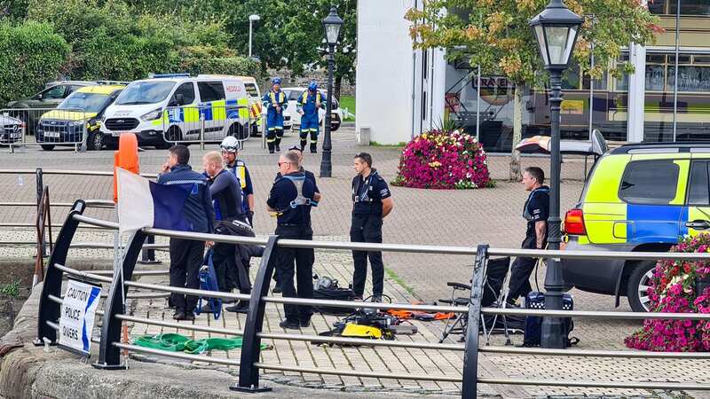 Emergency services raced to the scene shortly after 10am (Image: Dimitris Legakis/Athena Pictures)
