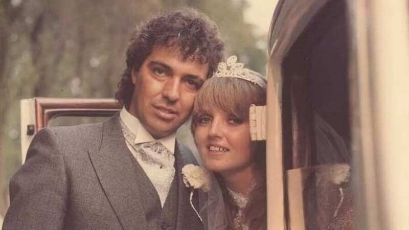 Linda Nolan and Brian got married in 1981 (Image: DAILY MIRROR)