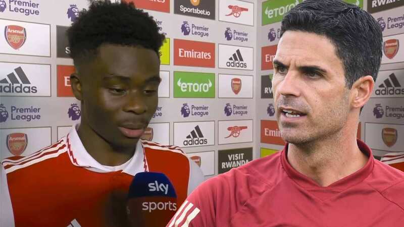Saka agrees with Arteta