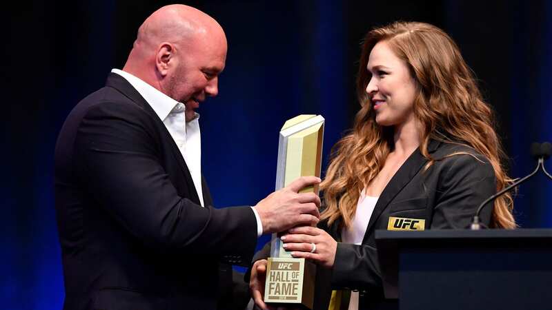 Dana White and Ronda Rousey have a close friendship (Image: Zuffa LLC via Getty Images)