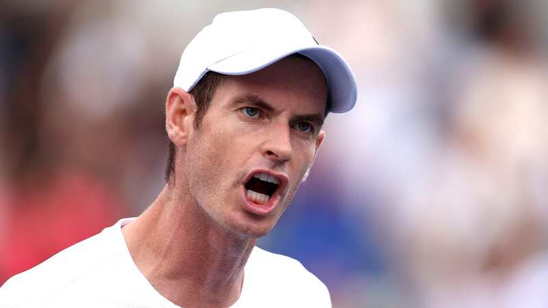 Andy Murray was left frustrated after a technology malfunction halted his US Open first-round match (Image: ANGELA WEISS/AFP via Getty Images)