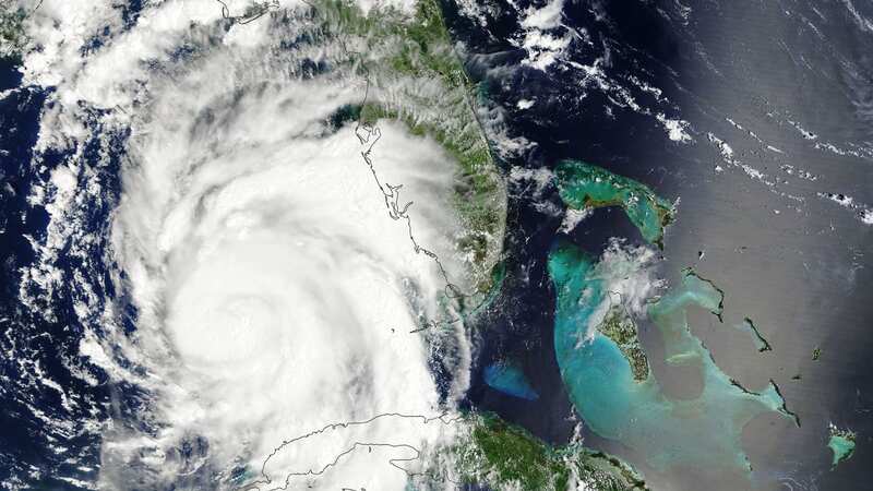 Forecasts show when residents might be able to return to their homes (Image: NOAA/ZUMA Press Wire/REX/Shutterstock)