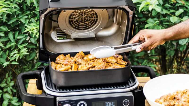 Save £100 on the multi use Ninja Woodfire Electric BBQ grill today (Image: Ninja Kitchen)