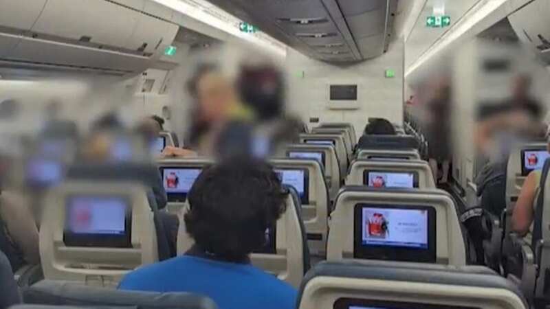 Bad turbulence on a flight is an increasing phenomenon, some scientists say (Image: Youtube/fox5atlanta)
