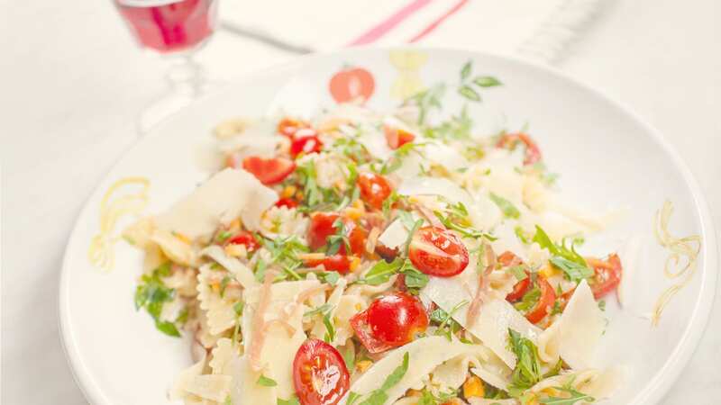 The pasta is 