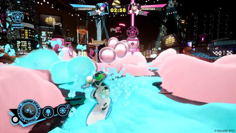 Foamstars is a shockingly fun shooter let down by comparisons to Splatoon (Image: Square Enix)