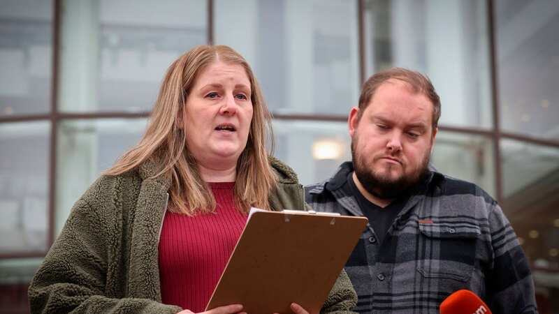 Sarah and Gary Andrews lost their daughter Wynter (Image: Nottingham Post)