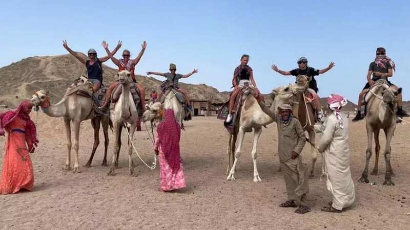 Lee and Emma had enjoyed a family holiday in Egypt