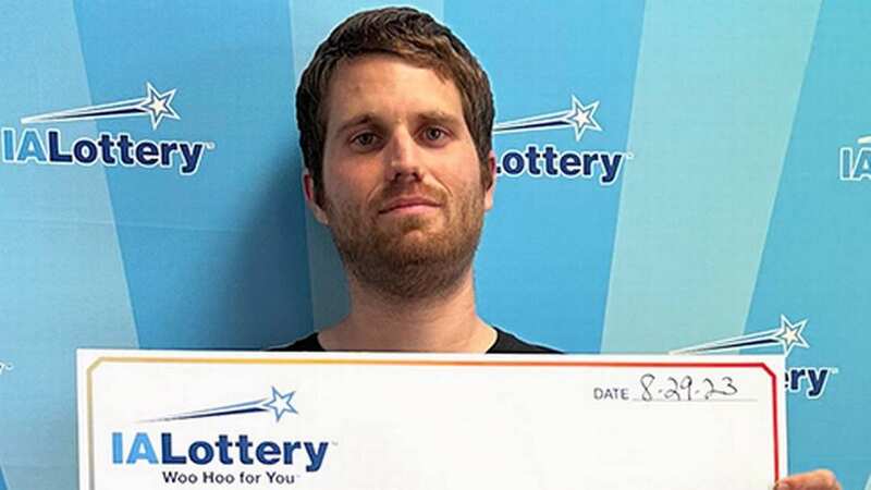 Bryan Hensley won £20,000 ($25,000 USD) after buying a lottery ticket shortly before a nap. (Image: Jam Press)