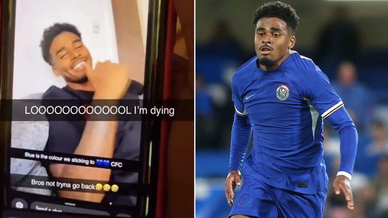 Chelsea youngster celebrates after rejecting £31.5m deadline day transfer