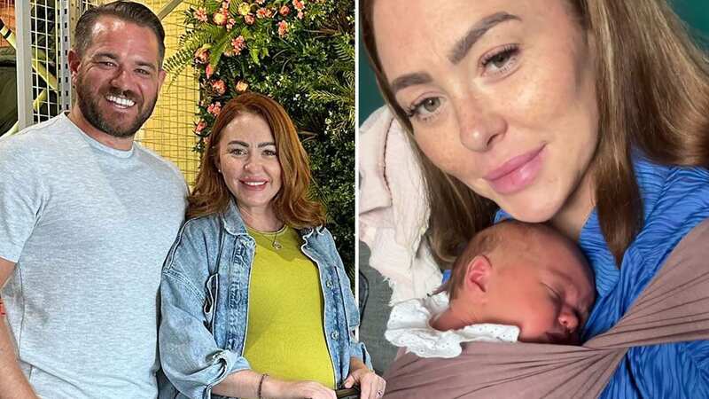 Natasha Hamilton shares first photos of baby daughter after 