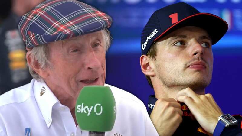 Sir Jackie Stewart gave his verdict on Max Verstappen as he spoke to Sky F1 (Image: Sky Sports)