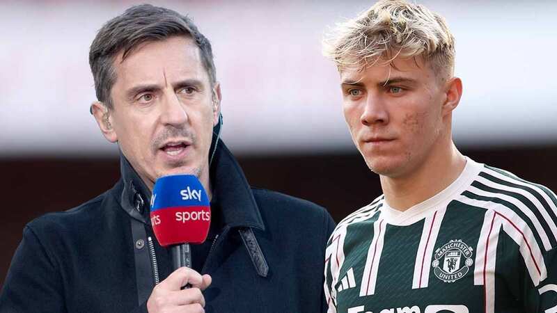 Neville highlights major Man Utd concern despite "encouraging" Hojlund debut