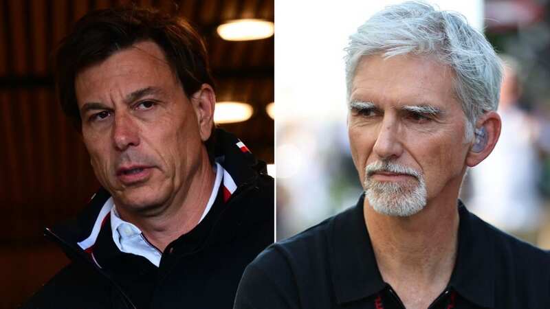 Damon Hill took aim at Toto Wolff after the Italian Grand Prix (Image: Getty Images)