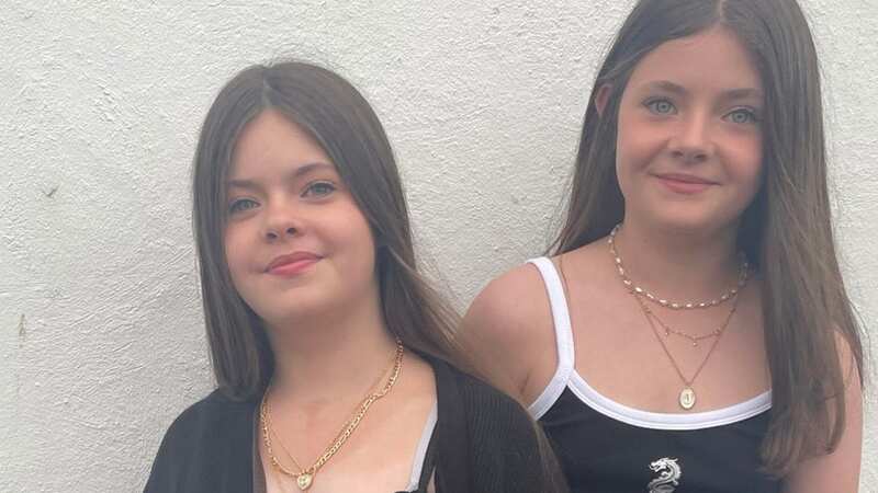 Caitlyn and Jessica were optimistic about starting secondary school (Image: supplied)