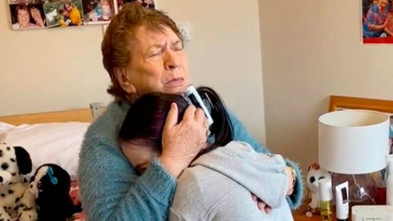 Moment woman surprises nan, 90, with twin pregnancy after infertility struggle