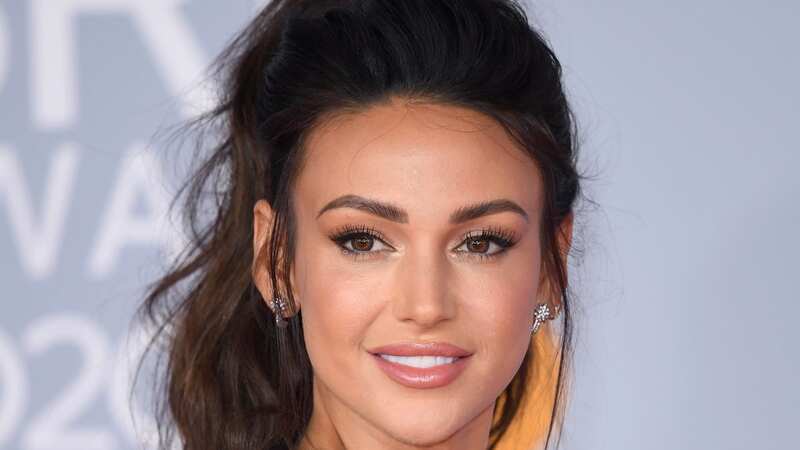 Michelle Keegan showed off her pretty outfit on social media (Image: Getty Images)