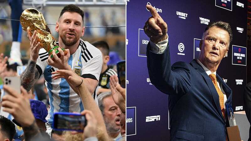 Louis van Gaal thinks the tournament was rigged in Messi