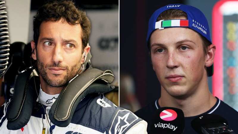 Liam Lawson and Daniel Ricciardo (Image: Peter Fox/Getty Images)